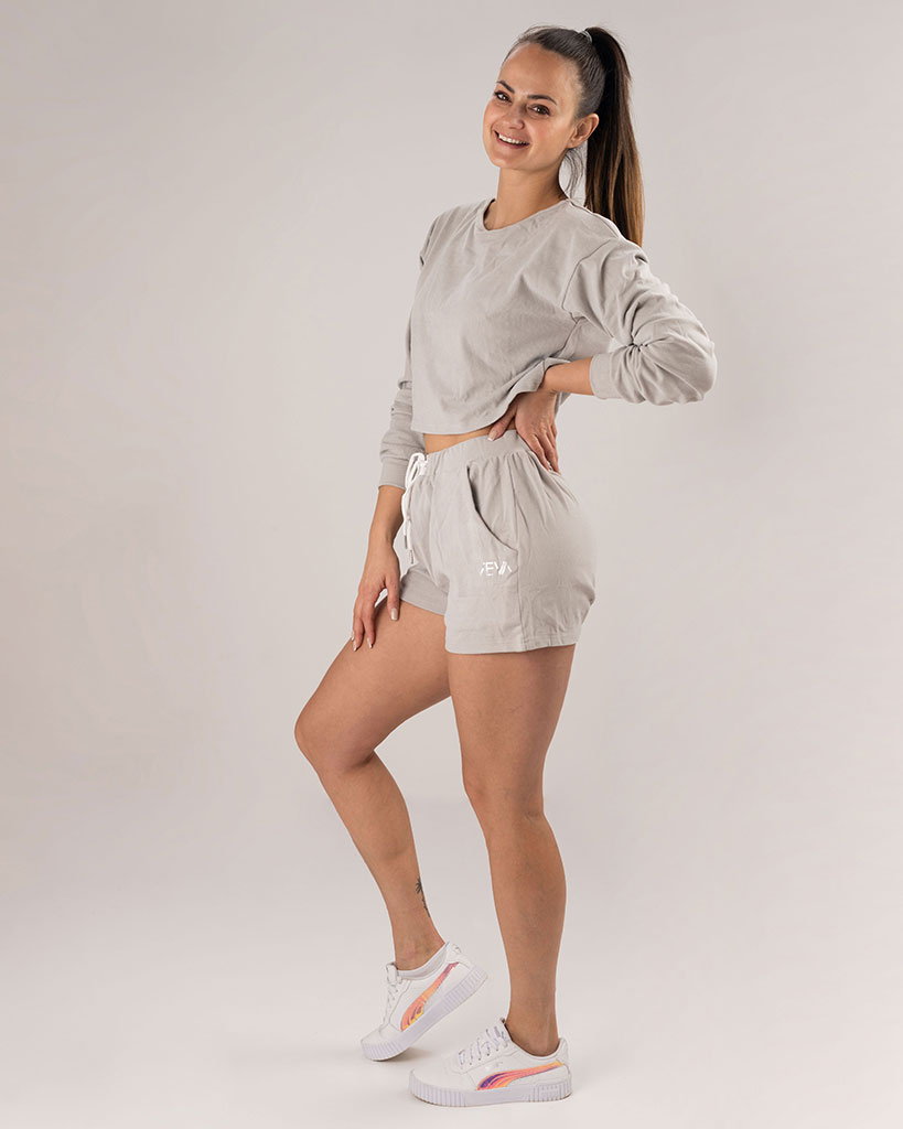 Super Cozy Set Pearl Grey -(outlet) from the VEVAwear collection