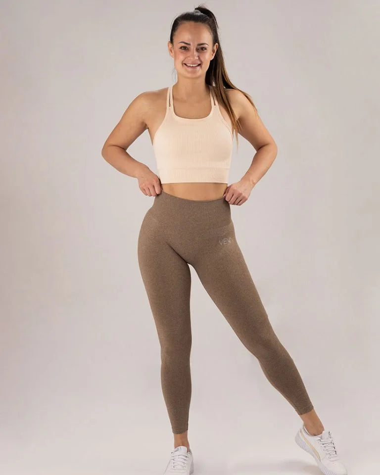 Lift leggings sand brown -(outlet) from the VEVAwear collection
