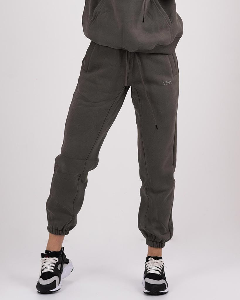 VEVAwear Soft Long Pants Mountain Grey – front view