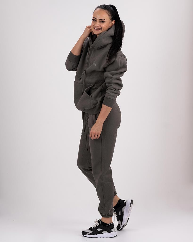 VEVAwear Soft Long Pants Mountain Grey – back view