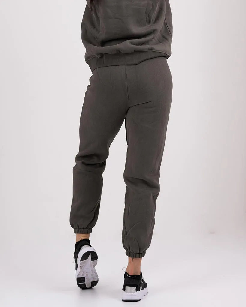 VEVAwear Soft Long Pants Mountain Grey – close-up detail
