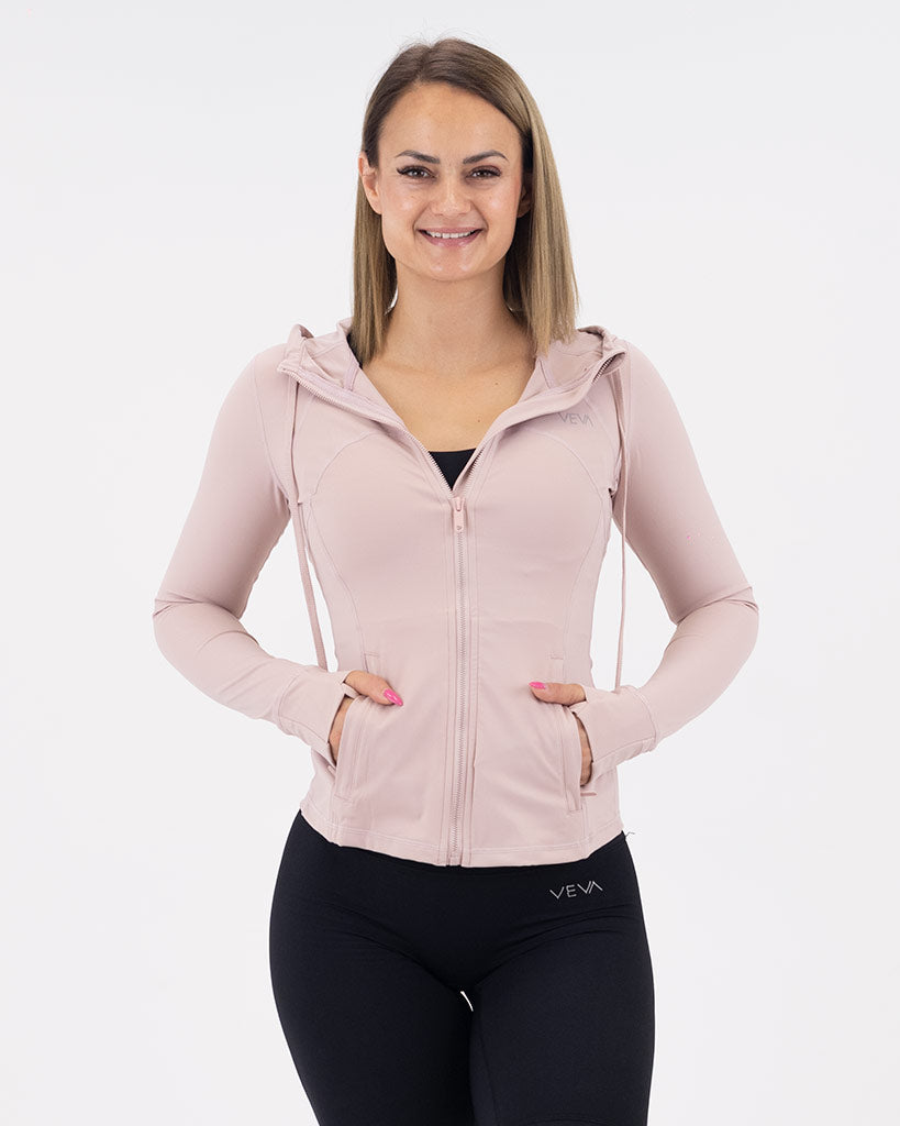 VEVAwear Feather Breathable Jacket Floral Pink – product detail