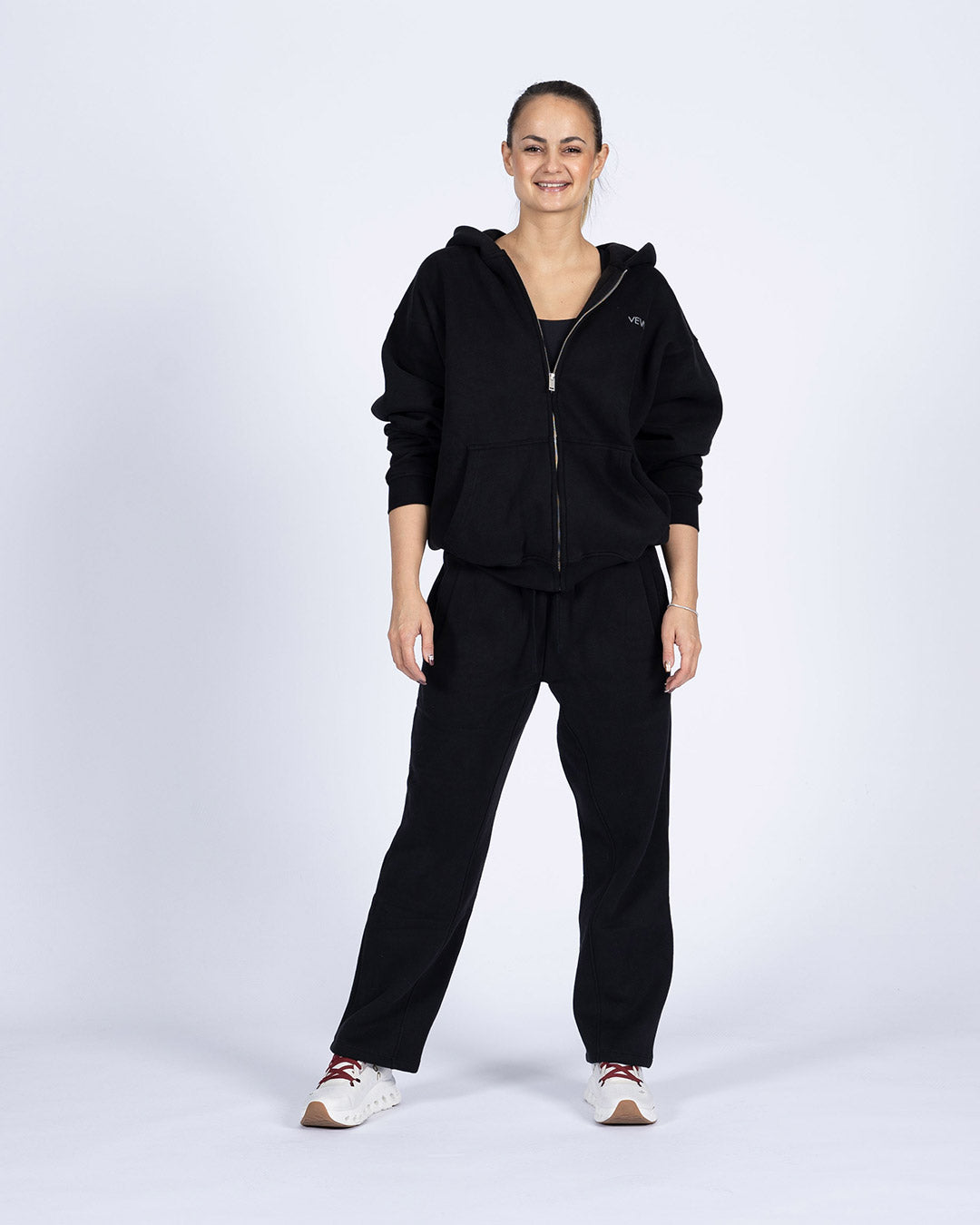 VEVAwear Soft Wide Pants Mighty Black – product detail
