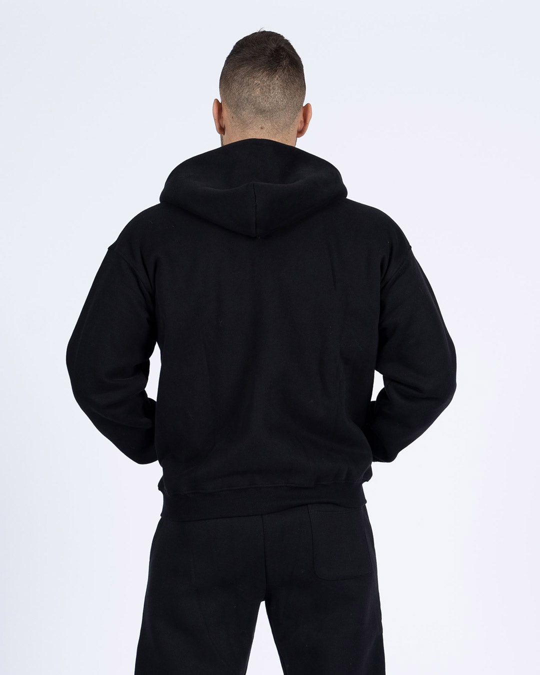 VEVAwear Soft Jacket Mighty Black – close-up detail
