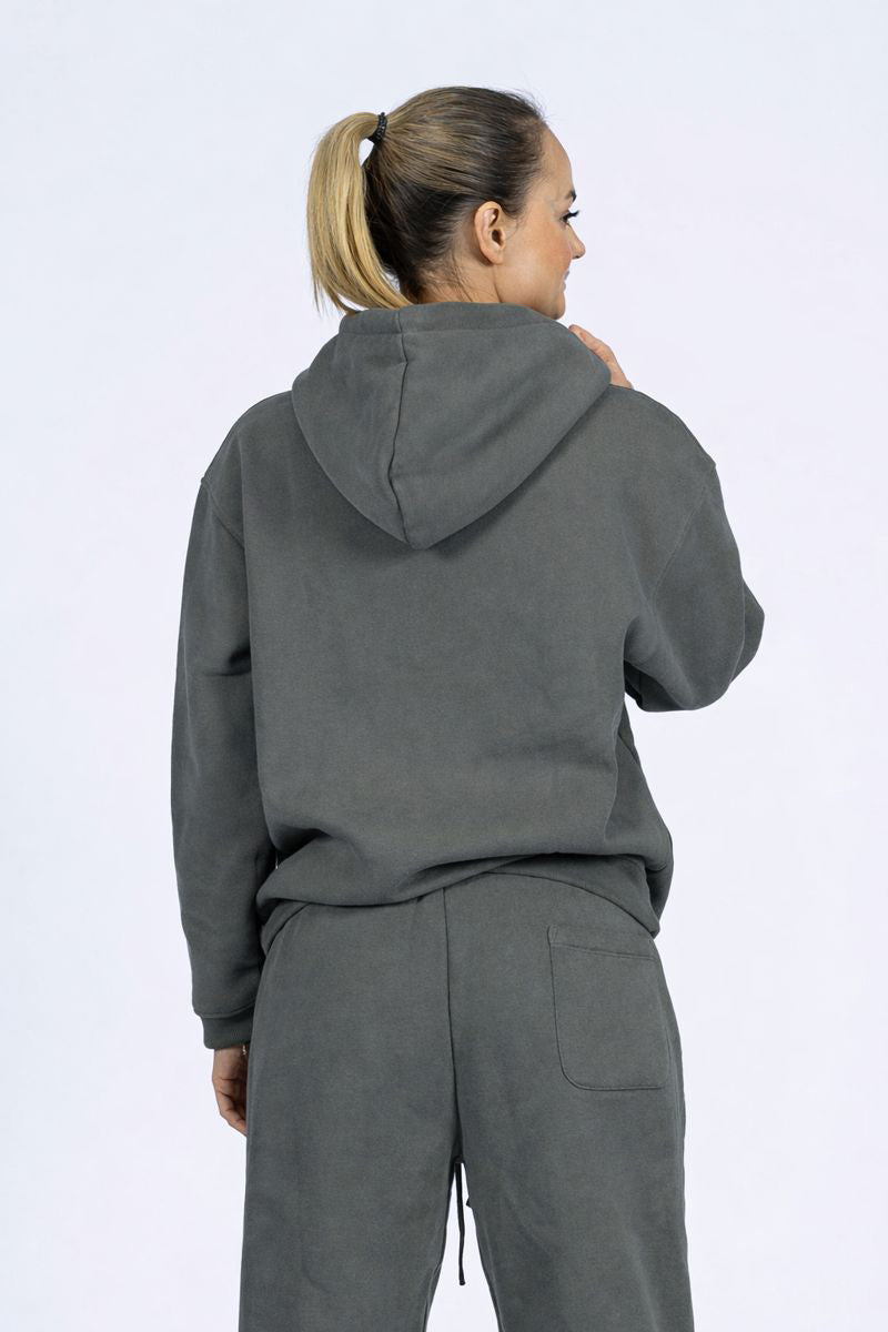 VEVAwear Soft Jacket Olive Green – side view