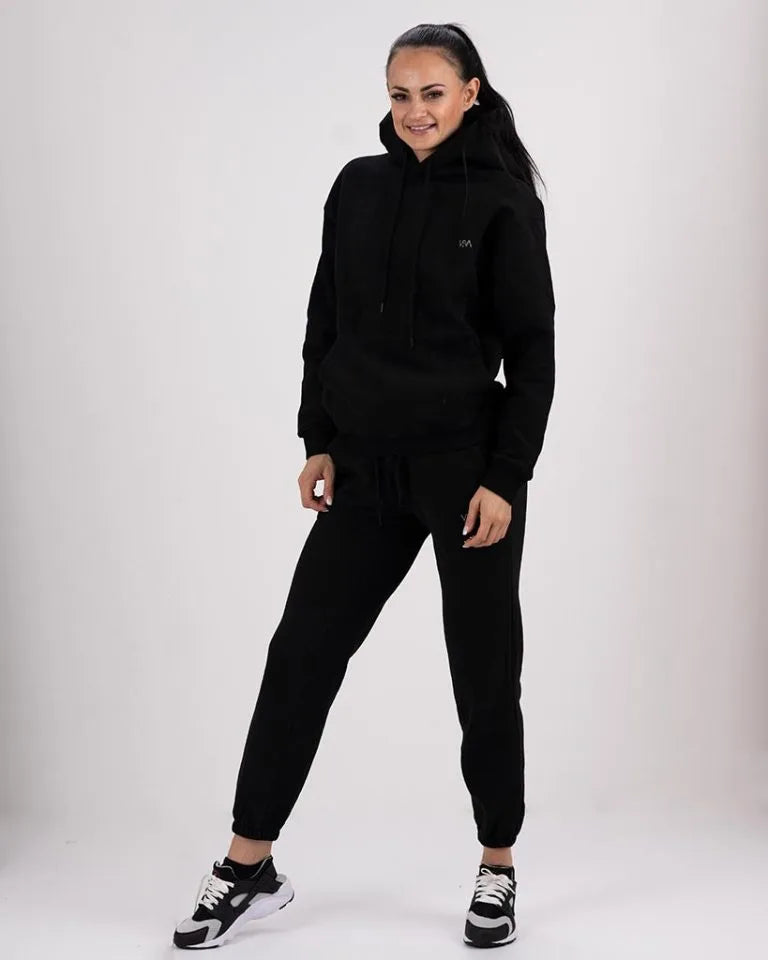 VEVAwear Soft Long Pants Mighty Black – back view