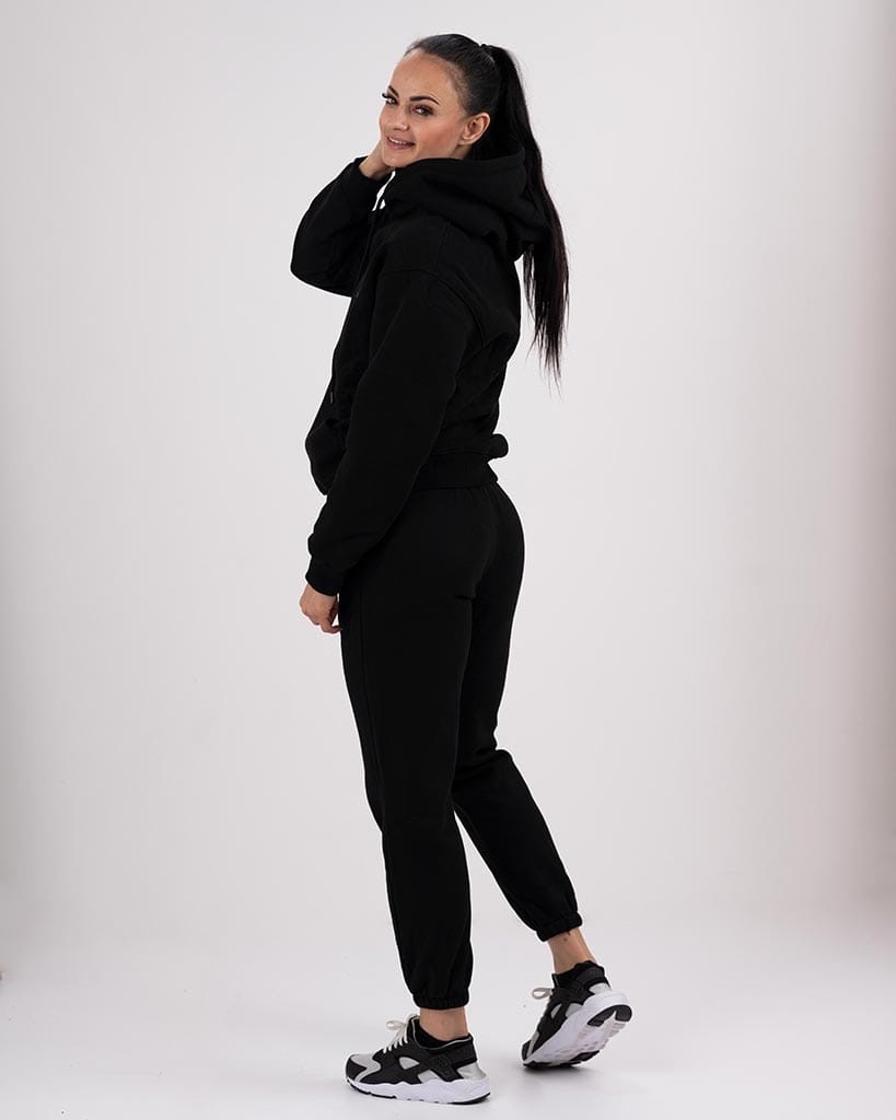 VEVAwear Soft Long Pants Mighty Black – close-up detail