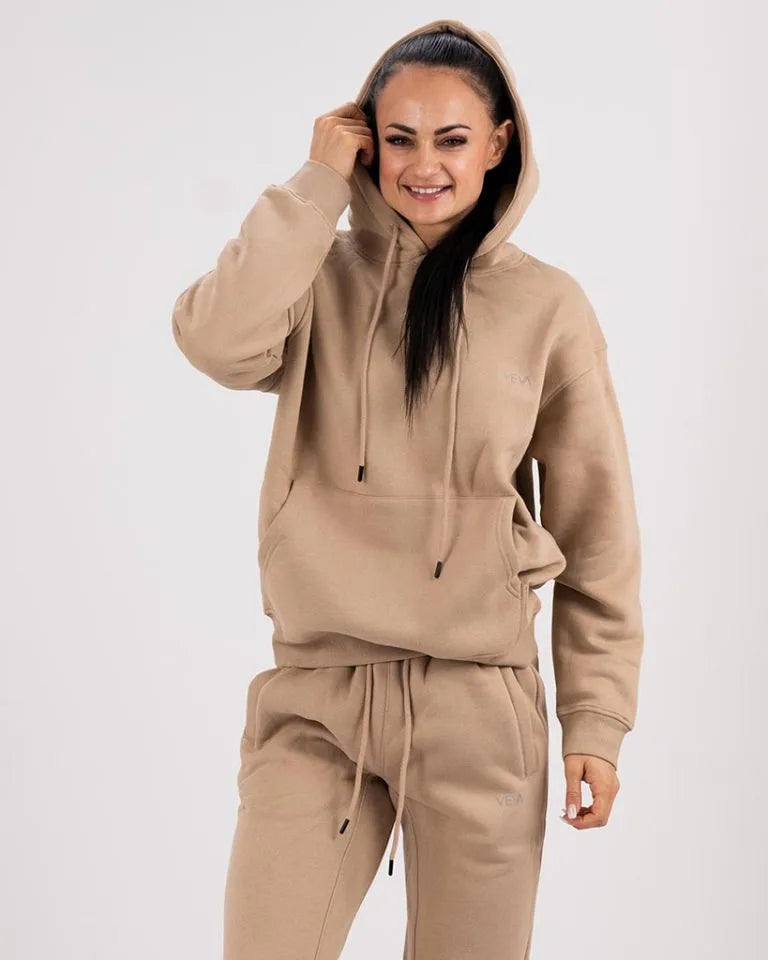 VEVAwear Soft Hoodie Sand Beige – product detail