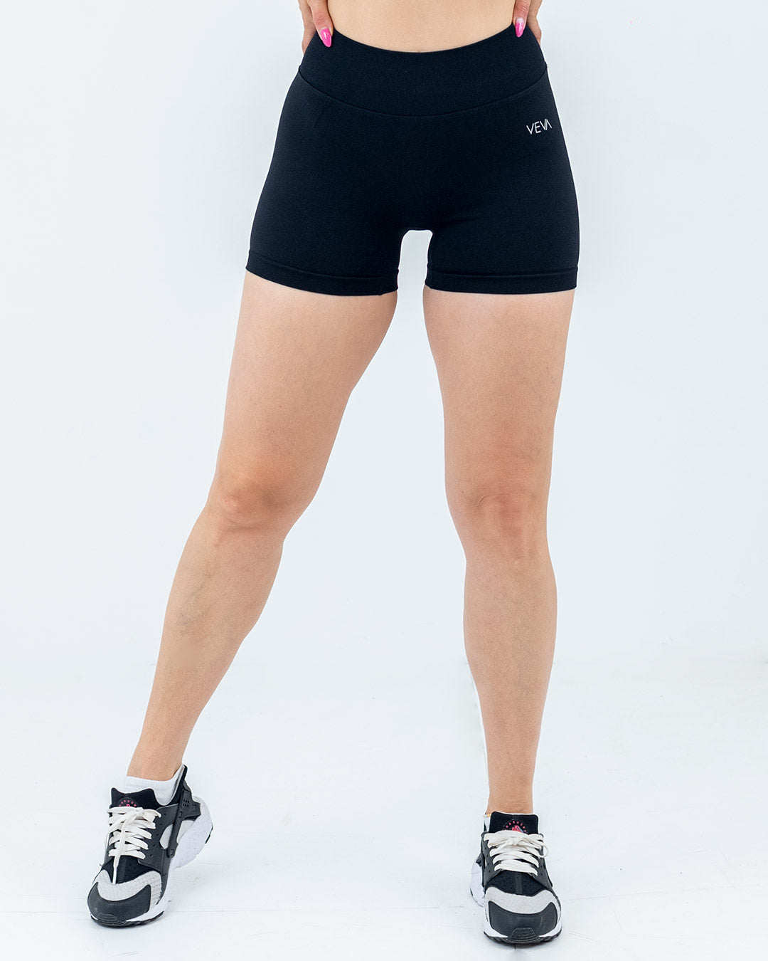VEVAwear Shape Shorts Mighty Black – close-up detail
