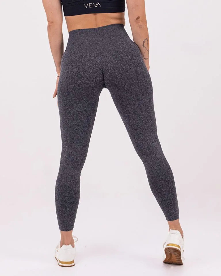 VEVAwear Lift Leggings Ash Black – close-up detail