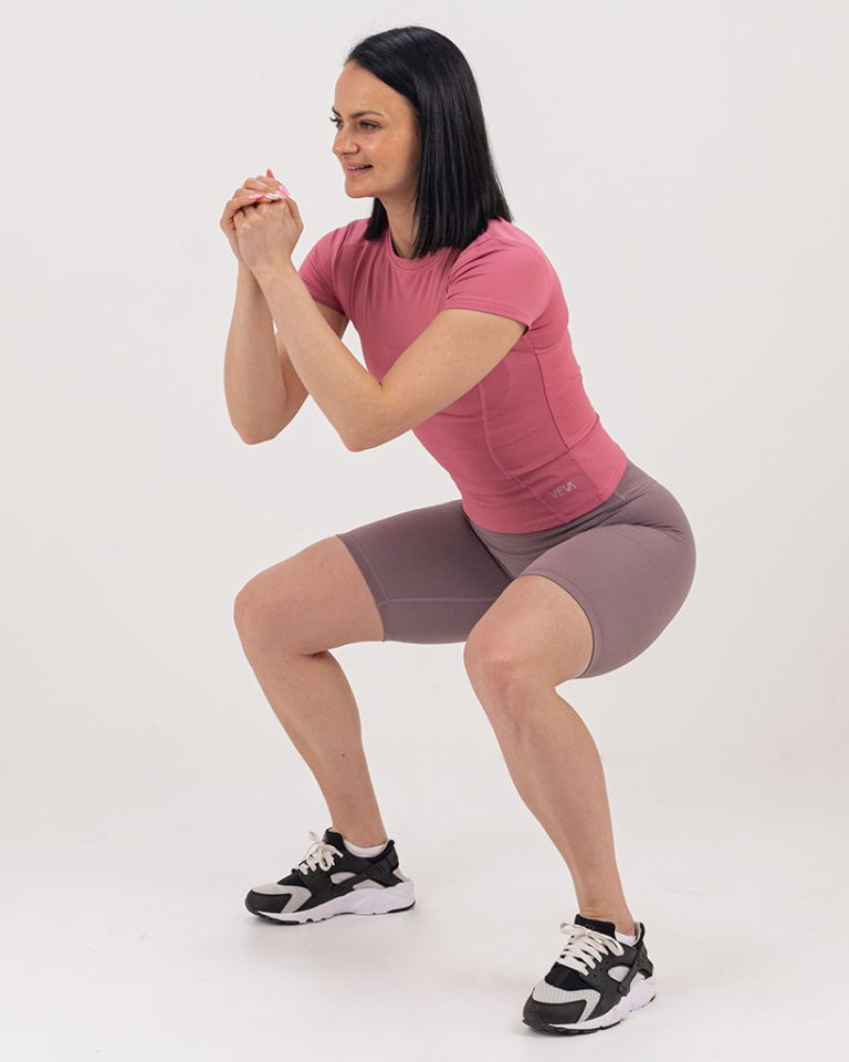 VEVAwear Feather Sports T-shirt Floral Pink – product detail